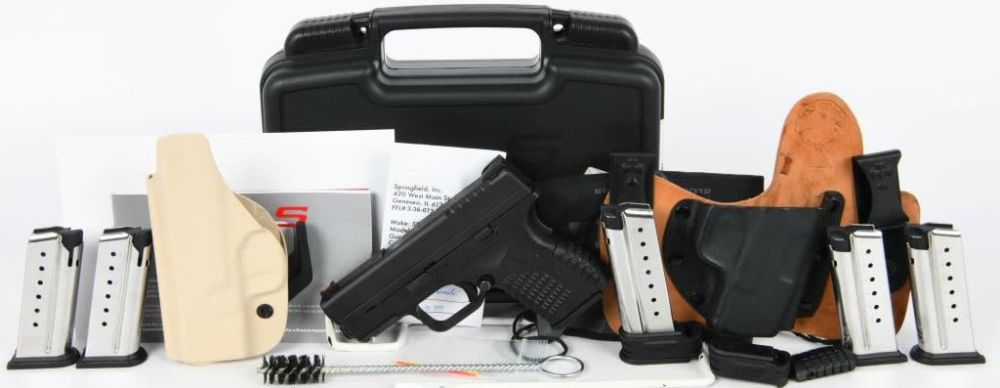 Lot 837: Springfield Armory XDs-9 Semi Auto Pistol 9MM
