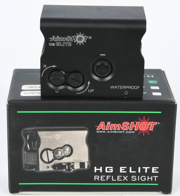 Lot 845: New In The Box AimShot HG Elite Reflex Sight