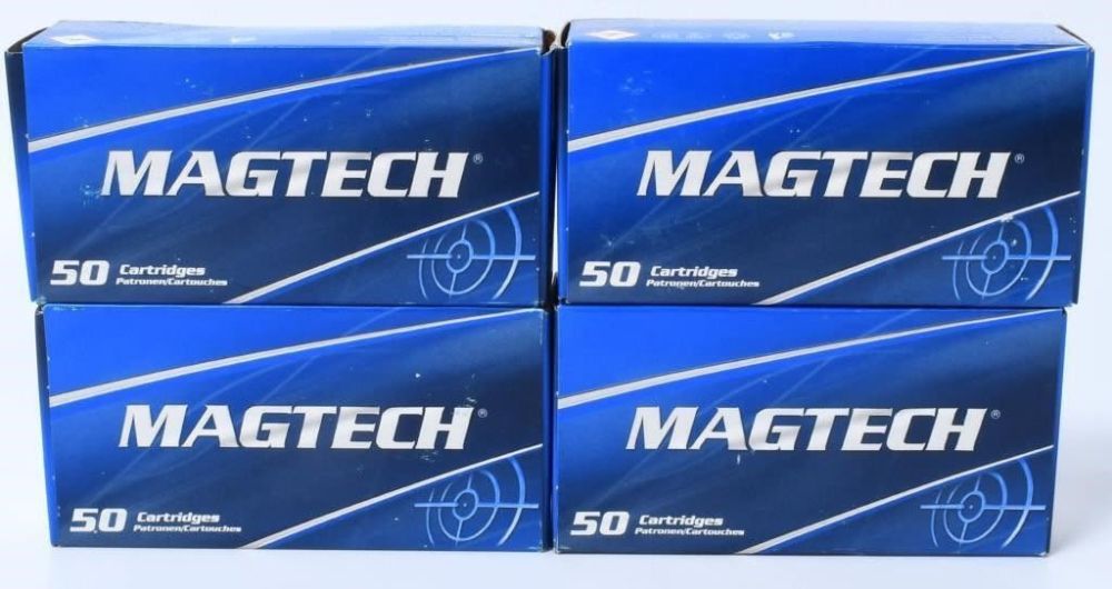 Lot 916: 200 Rounds of Magtech .40 S&W Ammunition
