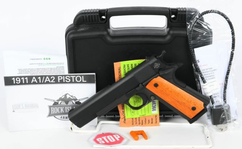 Lot 939: NEW Rock Island Armory GI Series Standard 1911 .45