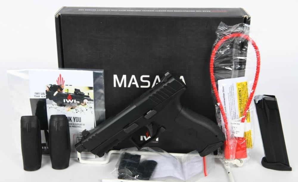 Lot 1014: IWI Masada 9mm Luger Optics Ready Semi Auto Pistol