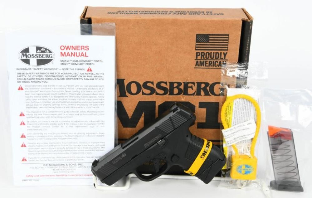 Lot 1020: Mossberg MC1SC Subcompact Semi-Auto Pistol 9MM