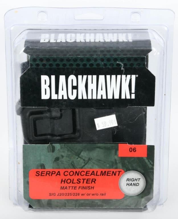 Lot 1055: NIB Blackhawk Serpa Concealment Holster