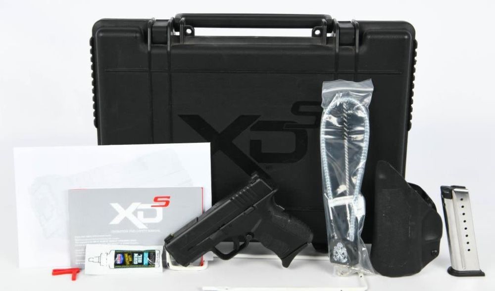 Lot 1080: Springfield Armory XD-S Mod.2 9mm Luger Semi Auto