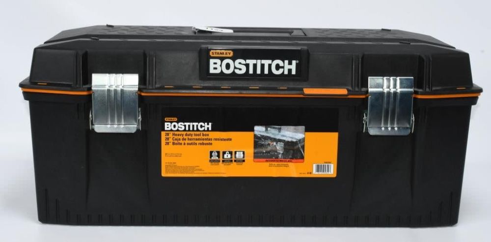 Lot 1124: Stanley Bostitch 28" Tool Box Loaded W/