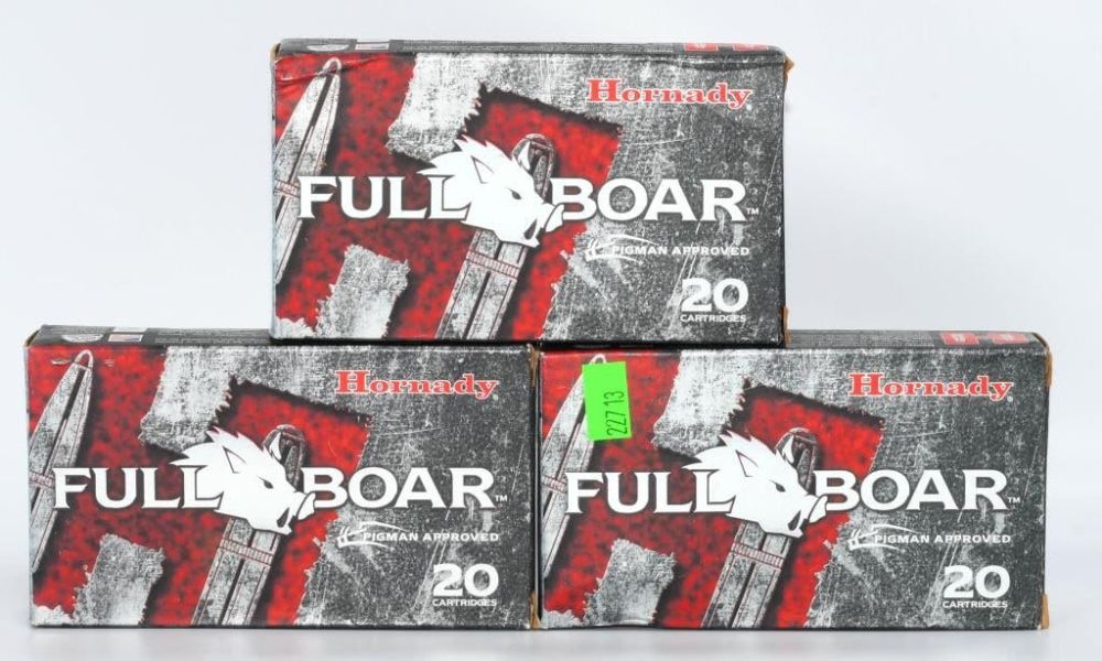Lot 1153: 60 Rounds Of Hornady 6.8mm SPC Ammunition