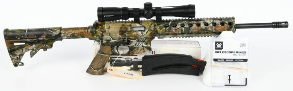 Lot 1155: Smith & Wesson M&P 15-22 Semi Auto Rifle .22 LR