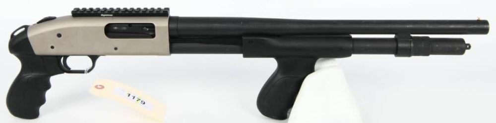 Lot 1179: Mossberg Model 590 Defense Pump Shotgun 12 Gauge
