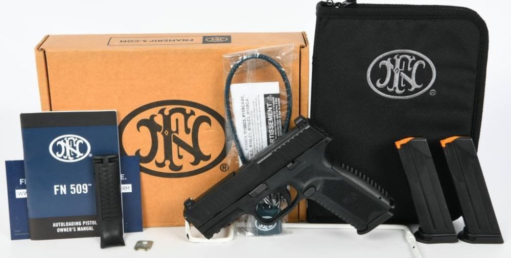 Lot 1074: FNH FN 509 Full Size 9mm Luger Semi Auto Pistol