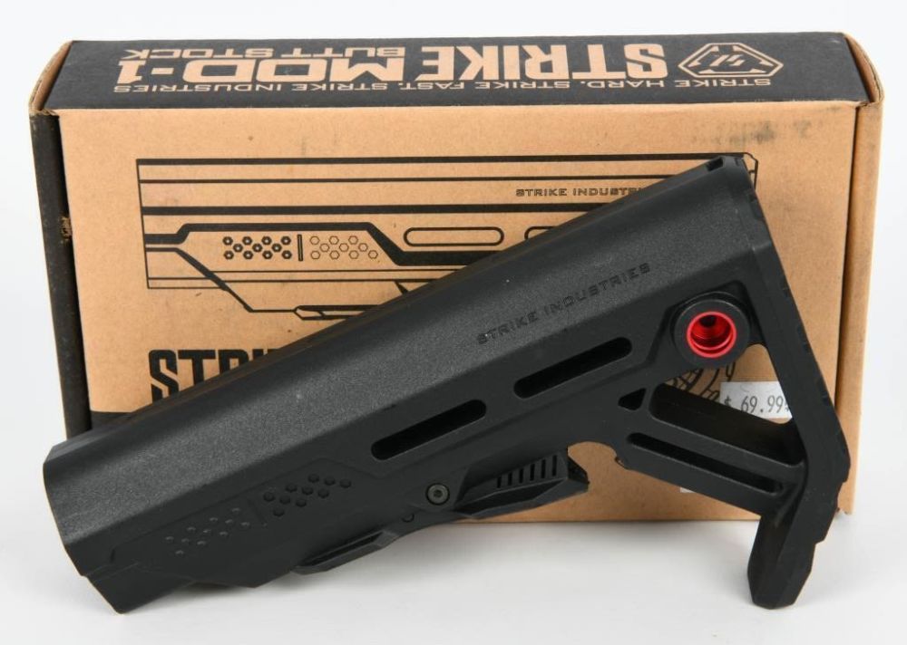 Lot 1091: New In the Box Strike Mod-1 QD Butt Stock