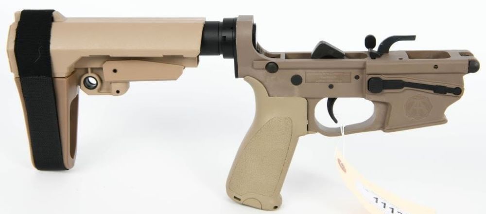 Lot 1113: Tennessee Arms Complete Lower FDE 9MM
