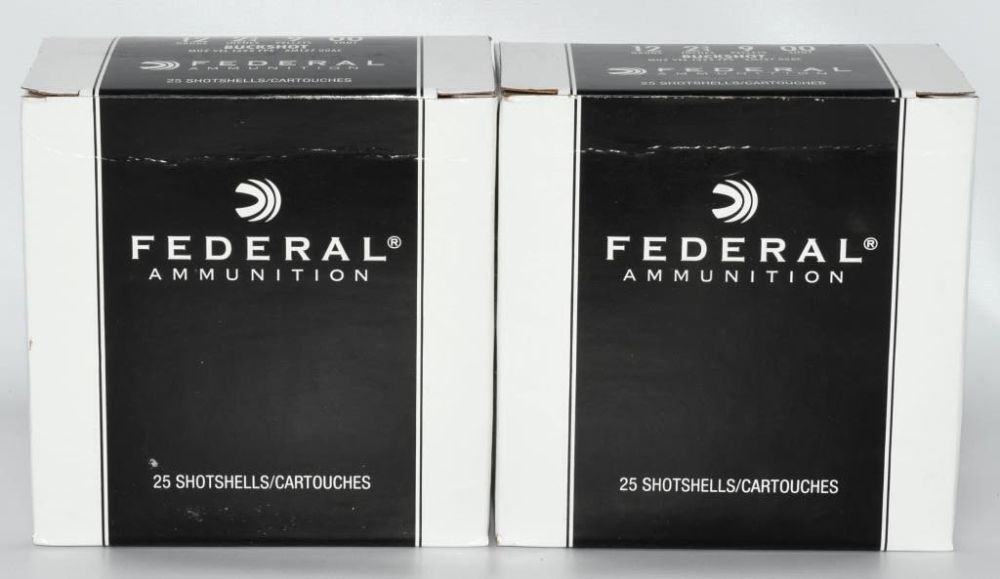 Lot 1126: 50 Rounds Of Federal 12 Ga Buckshot Shotshells