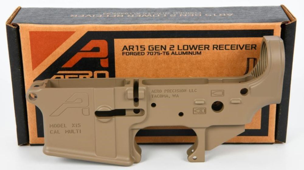 Lot 1143: Aero Precision AR-15 Stripped Lower Receiver Gen 2