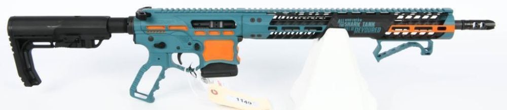 Lot 1149: F1 BDRx AR-15 San Jose Sharks Rifle 5.56 NATO