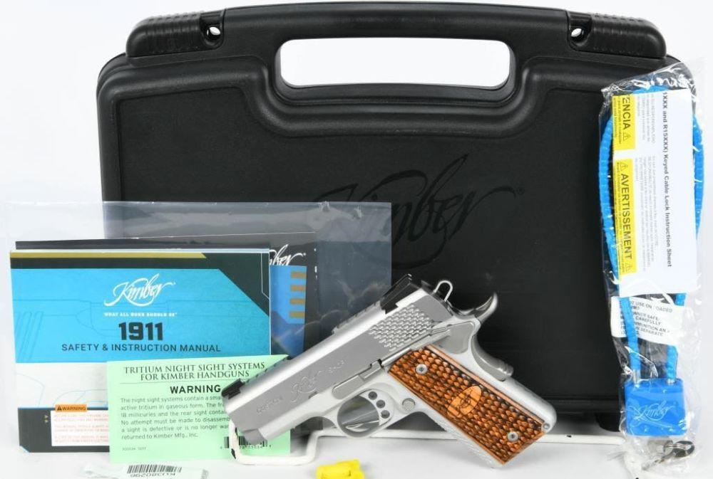 Lot 1164: Kimber Stainless Ultra Raptor II .45 ACP