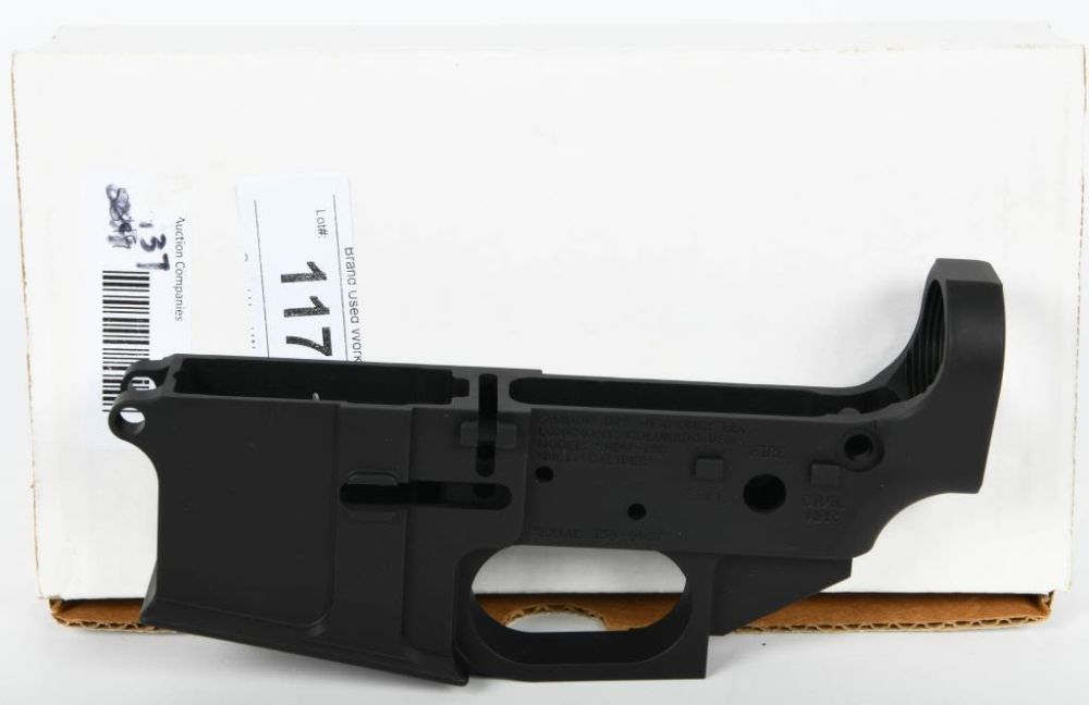 Lot 1173: Shadow Ops SHDW-15B Stripped Lower Receiver