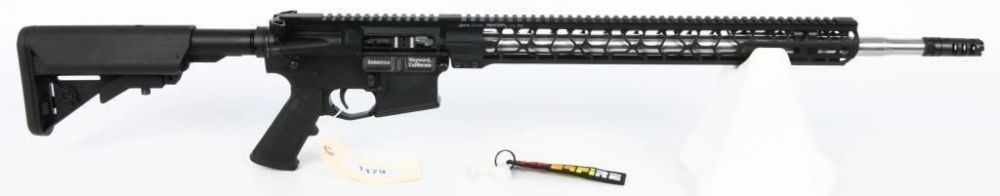 Lot 1179: Custom Built Anderson AM-15 Semi Auto 6MM ARC