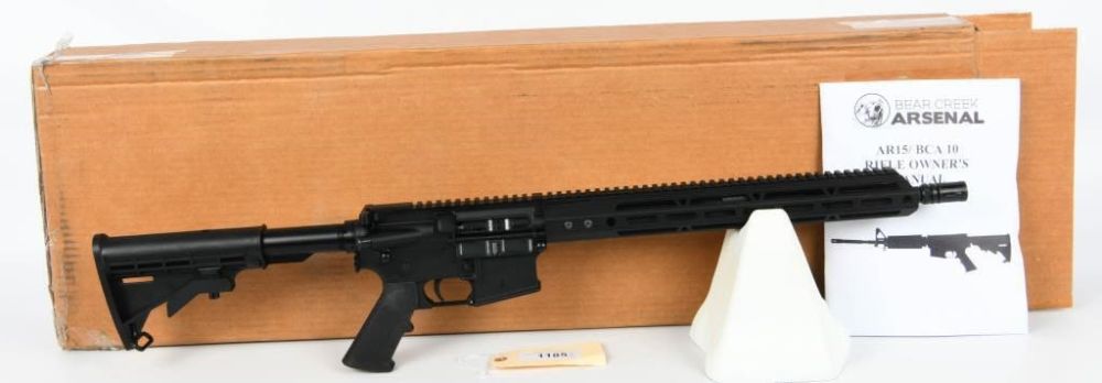 Lot 1185: Bear Creek Arsenal BCA15 Semi-Auto AR-15 Rifle
