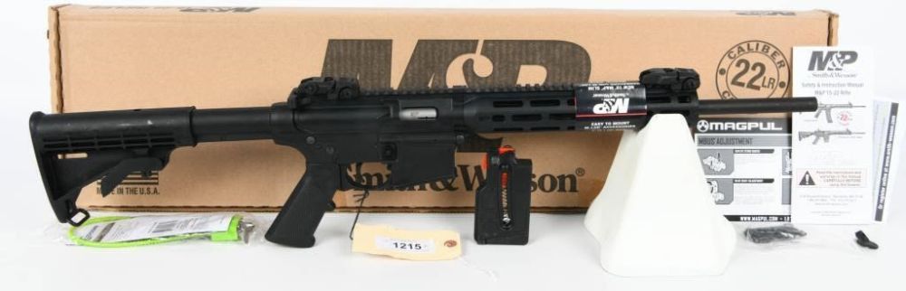 Lot 1215: NEW Smith & Wesson M&P15-22 Sport .22 LR