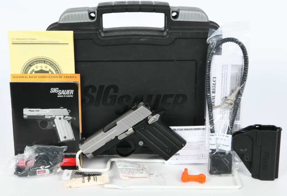 Lot 1218: SIG Sauer P238 Tactical Compact Pistol .380 ACP