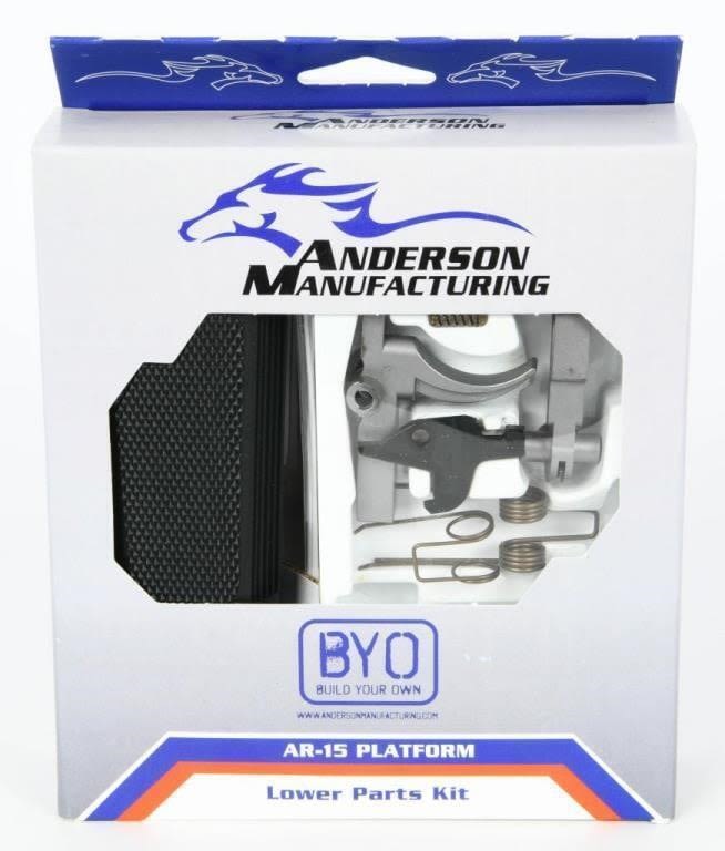Lot 1223: NIB Anderson AR-15 .223/5.56 Lower Parts Kit