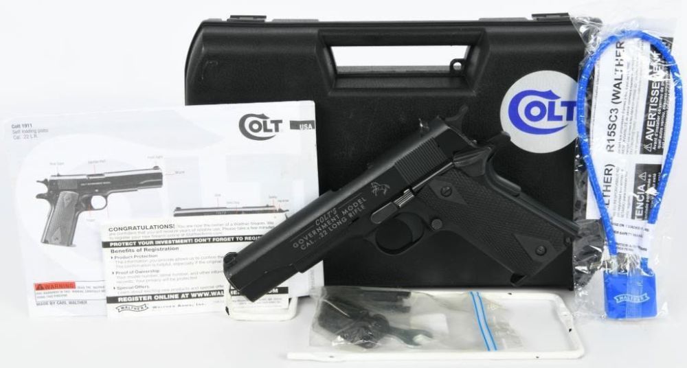 Lot 1224: Walther Arms Colt Government Model 1911 .22 LR
