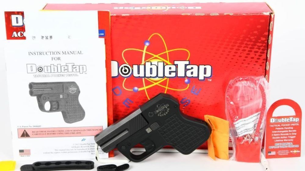 Lot 1230: Doubletap Derringer Tactical Pocket Pistol 9MM