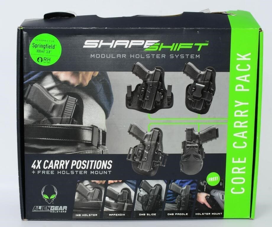 Lot 1247: Alien Gear Shapeshift Springfield XDM 3.8"