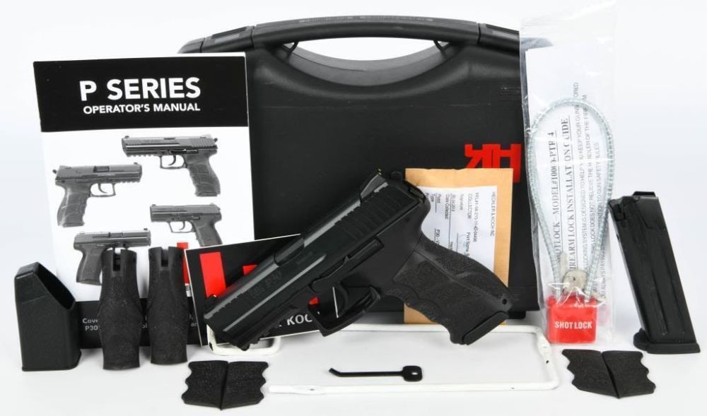 Lot 1254: Heckler & Koch HK P30 V3 9mm Semi Auto Pistol