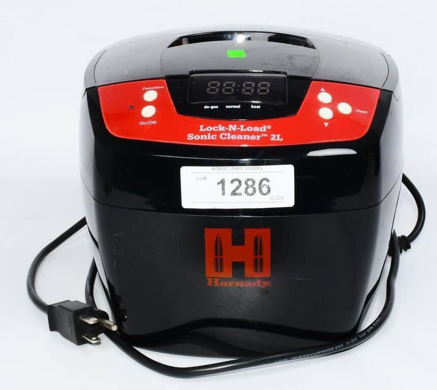 Lot 1286: Hornady Lock-N-Load Sonic 2L Case Cleaner