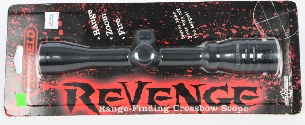 Lot 1304: NIP Redfield Revenge 2-7x34 ABS Crossbow Scope, ACCU-RANGER...