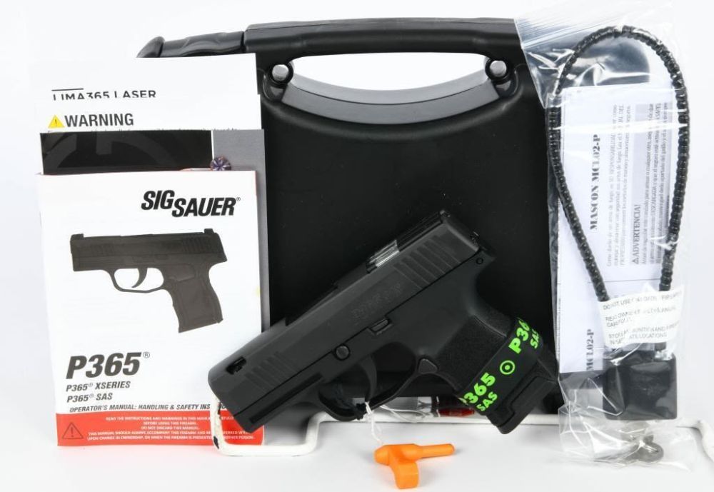 Lot 1308: SIG Sauer LE P365 SAS Micro-Compact 9MM
