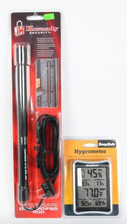 Lot 1343: 1 NIP Hornady 12" Dehumidifier & Hygrometer