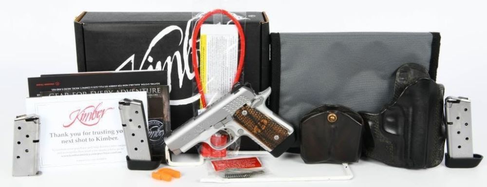Lot 1344: Kimber Micro 9 Stainless Raptor 9mm