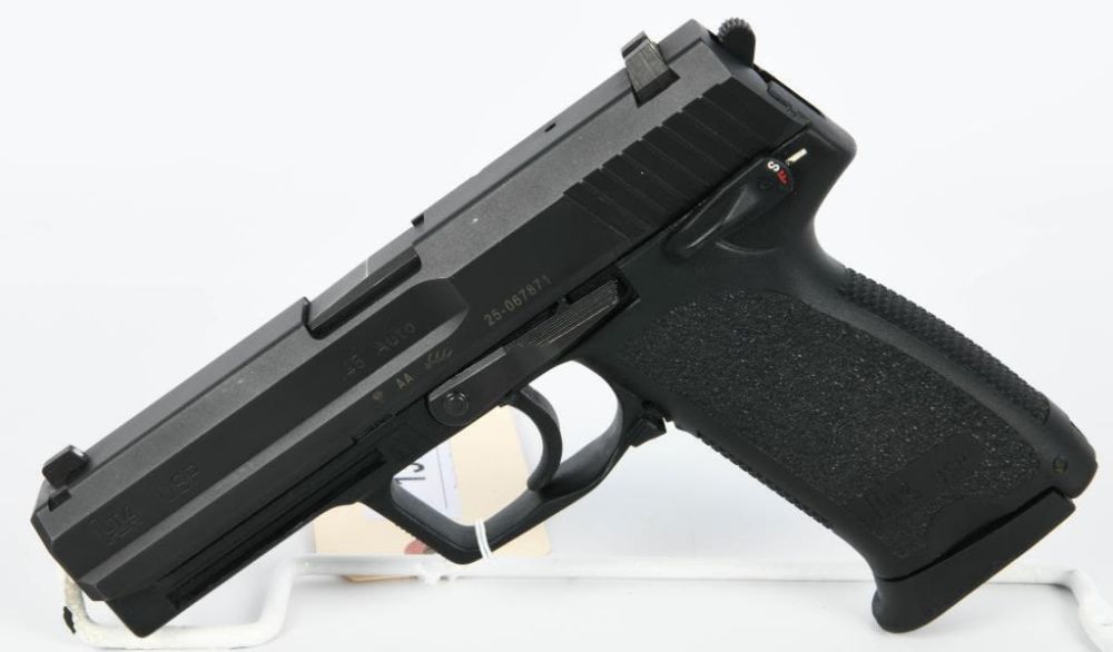 Lot 1374: Heckler & Koch HK USP .45 ACP Semi Auto Pistol