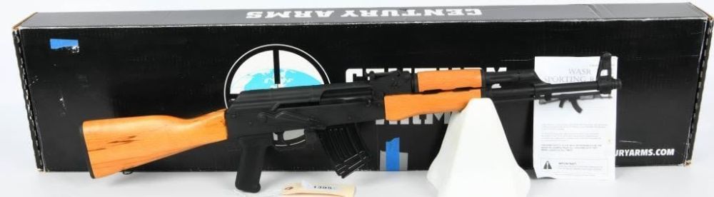 Lot 1395: Romanian WASR-10 Semi Auto AK-47 Rifle 7.62X39