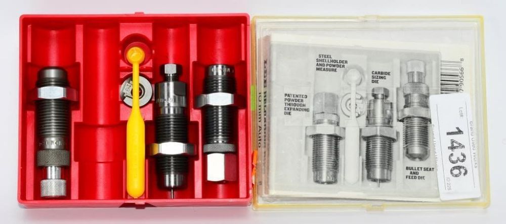 Lot 1436: Lee Precision Reloading Die Set For 10mm Auto