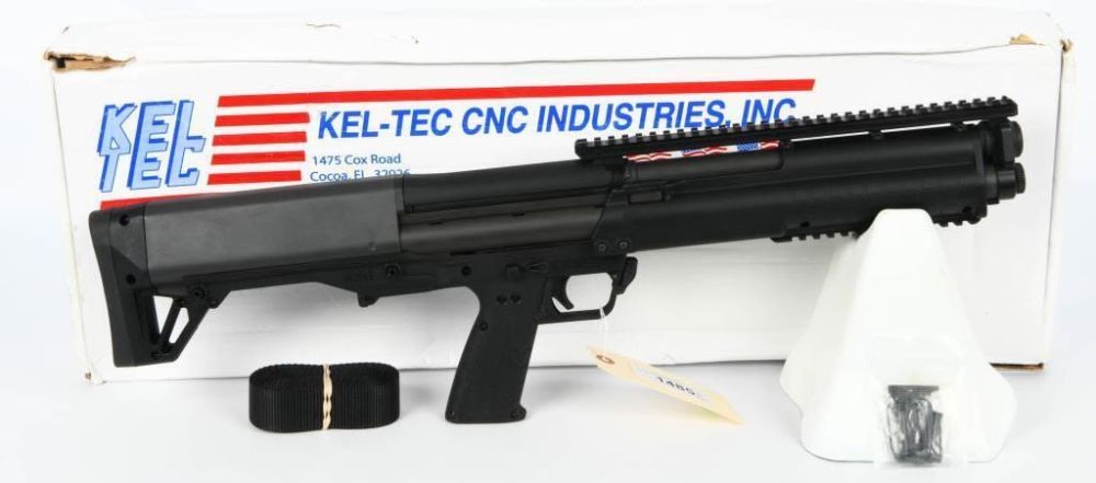 Lot 1485: Kel-Tec KSG Bullpup Pump Shotgun 12 Gauge