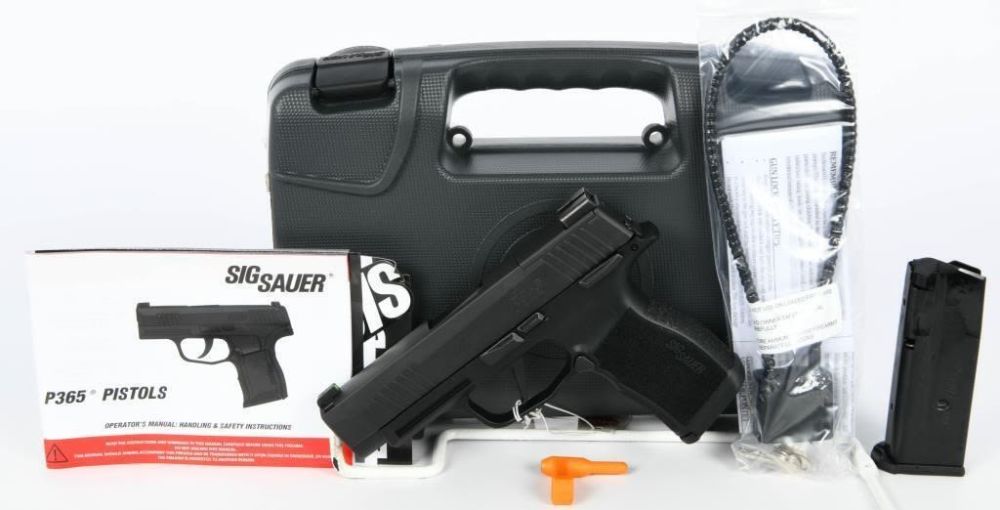 Lot 1518: Sig Sauer P365 XL 9mm Semi Auto Pistol