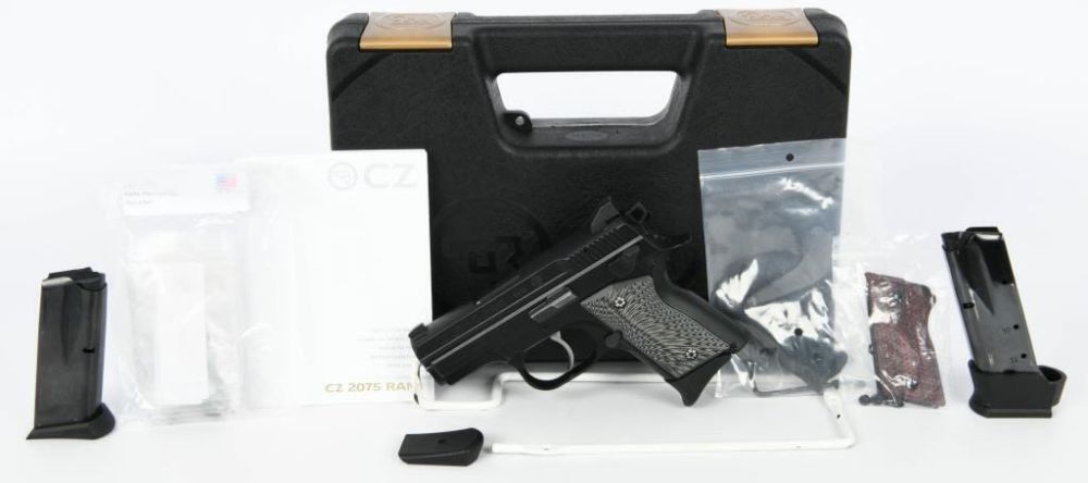 Lot 1524: CZ-USA 2075 RAMI Sub Compact Pistol 9MM