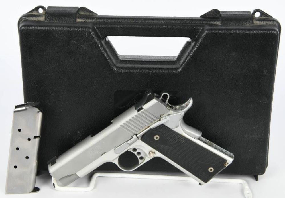 Lot 1554: Kimber Stainless Pro Carry Semi Auto .45 ACP