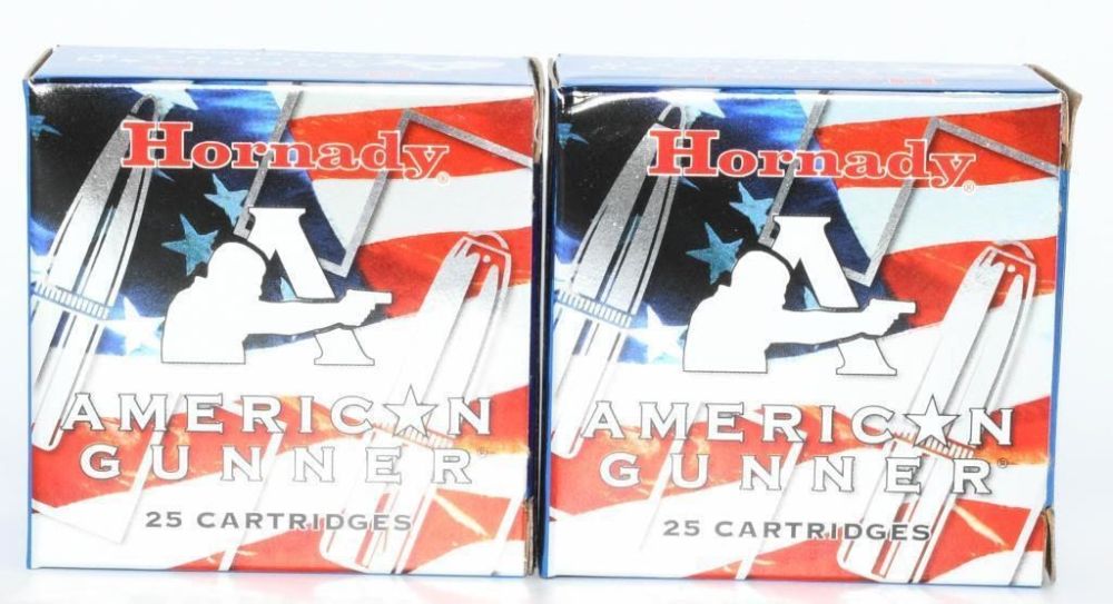 Lot 1573: 50 Rounds Of Hornady 9mm Luger Ammunition