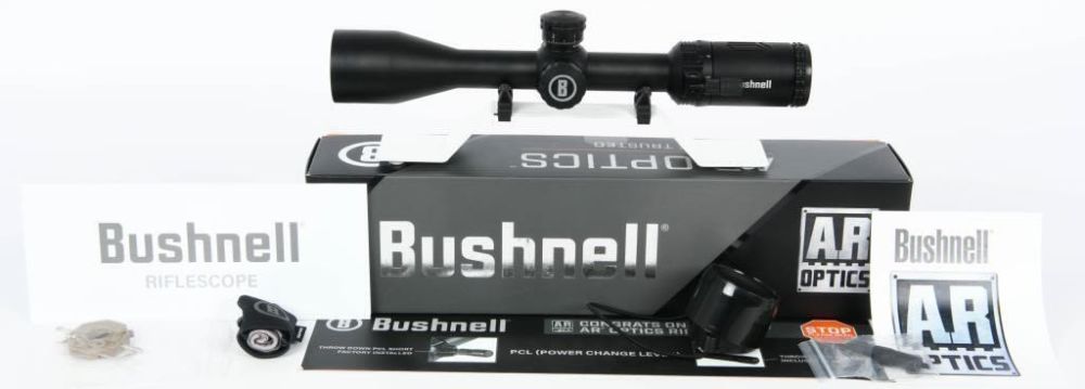 Lot 1664: Bushnell AR Optics 3-9x40mm Rifle Scope AR73940, Color:...