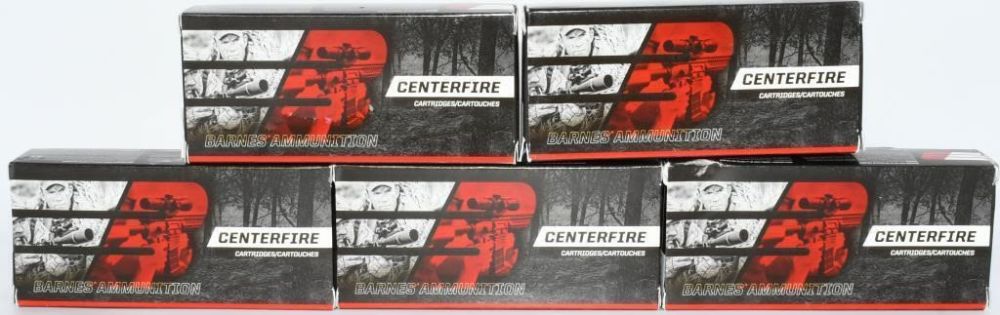 Lot 1687: 100 Rounds of Barnes .300 Blackout Ammunition