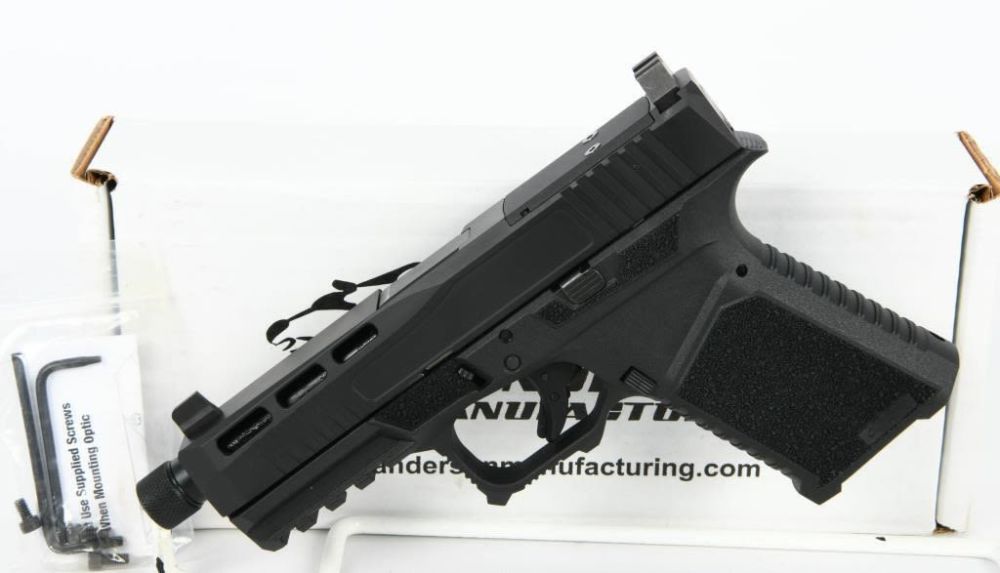 Lot 1692: Anderson Kiger-9c Polymer Frame & Upper