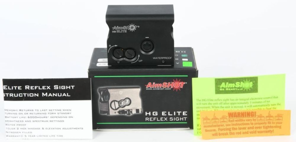 Lot 1694: New In The Box AimShot HG Elite Reflex...