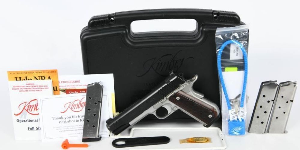 Lot 1704: Kimber 1911 Super Carry Custom Pistol .45 ACP