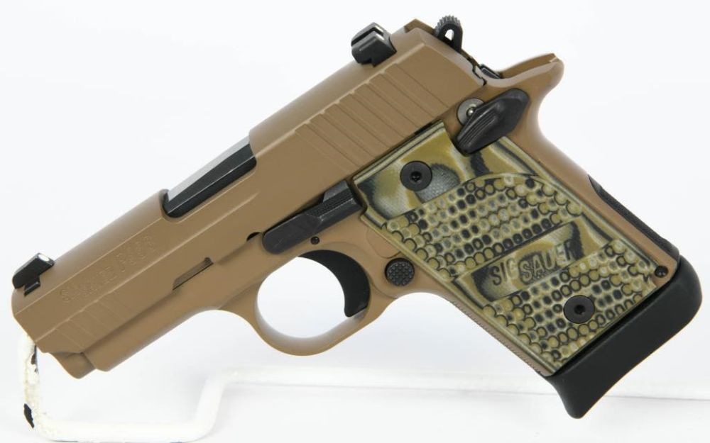 Lot 1758: Sig Sauer P938 Scorpion Semi Auto Pistol 9MM