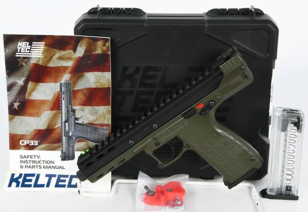 Lot 1764: Kel-Tec CP33 .22 Long Rifle Semi Automatic Pistol