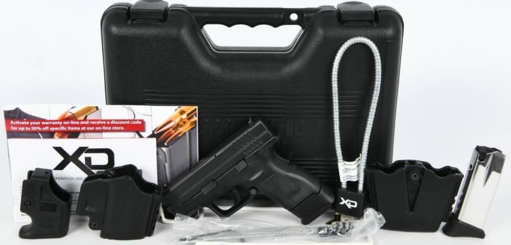Lot 1776: Springfield Armory XD-9 Subcompact Pistol 9MM